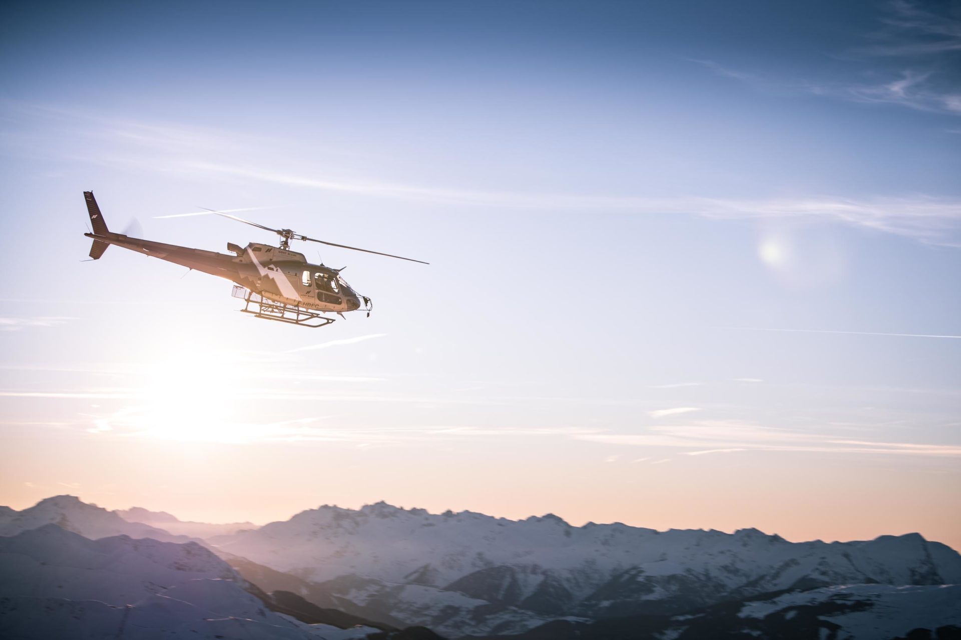 Nos Vols Panoramiques depuis Les Arcs | Mont Blanc Hélicoptères Paris